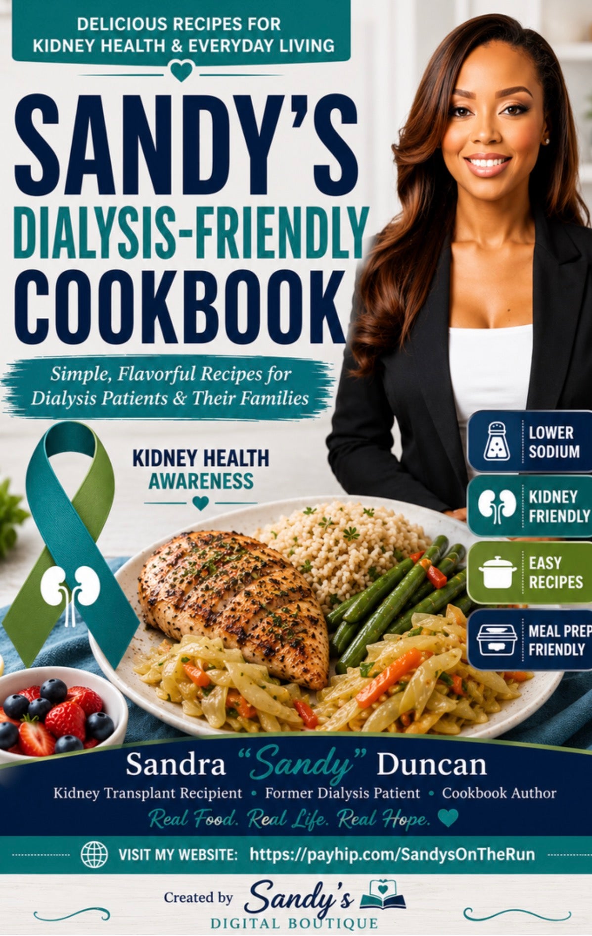 Sandy’s Dialysis-Friendly Cookbook