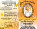 Standard 8 Page Funeral Program