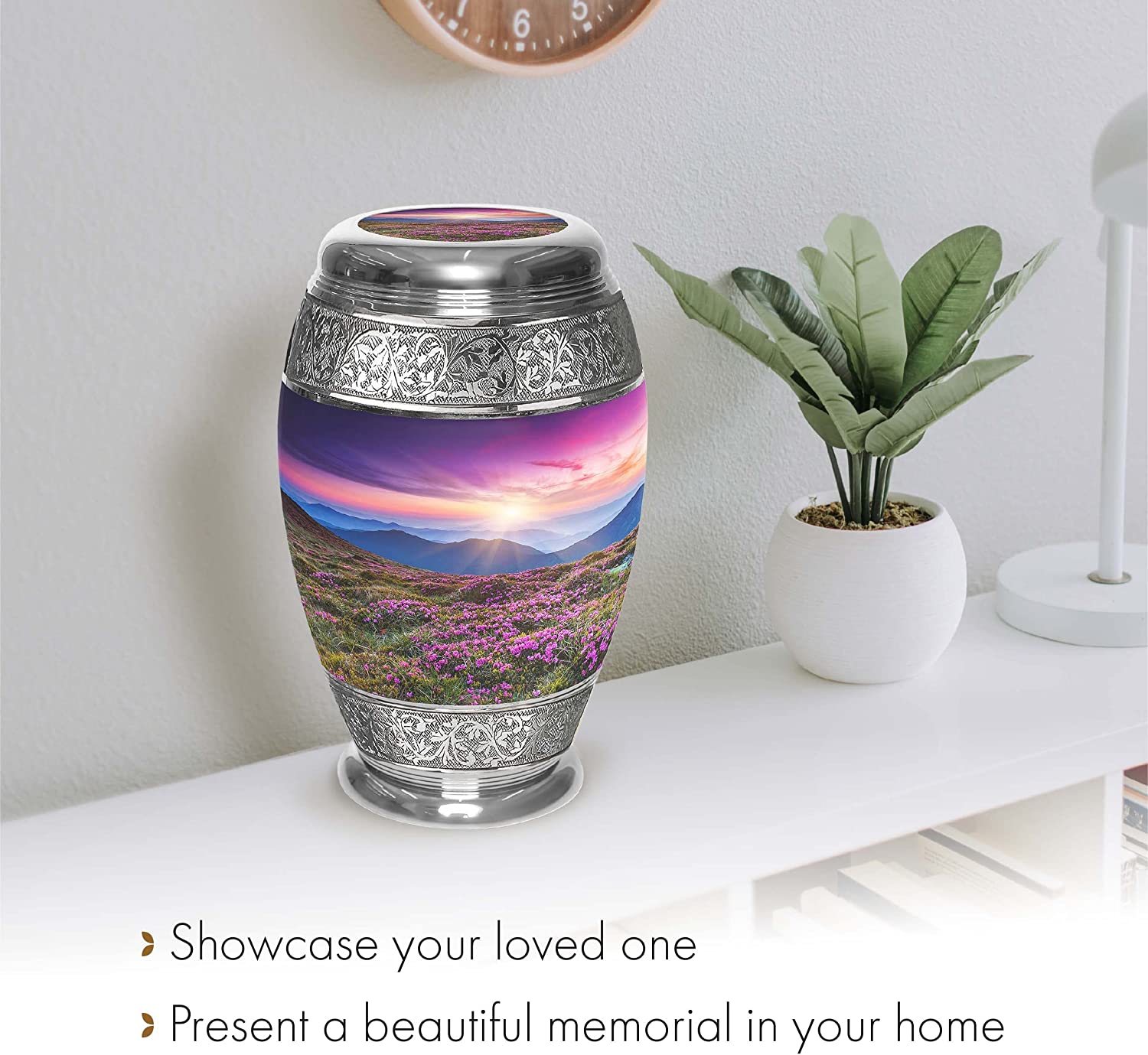 Heaven on Earth Cremation Urns for Human Ashes - Large Adult Funeral Urn