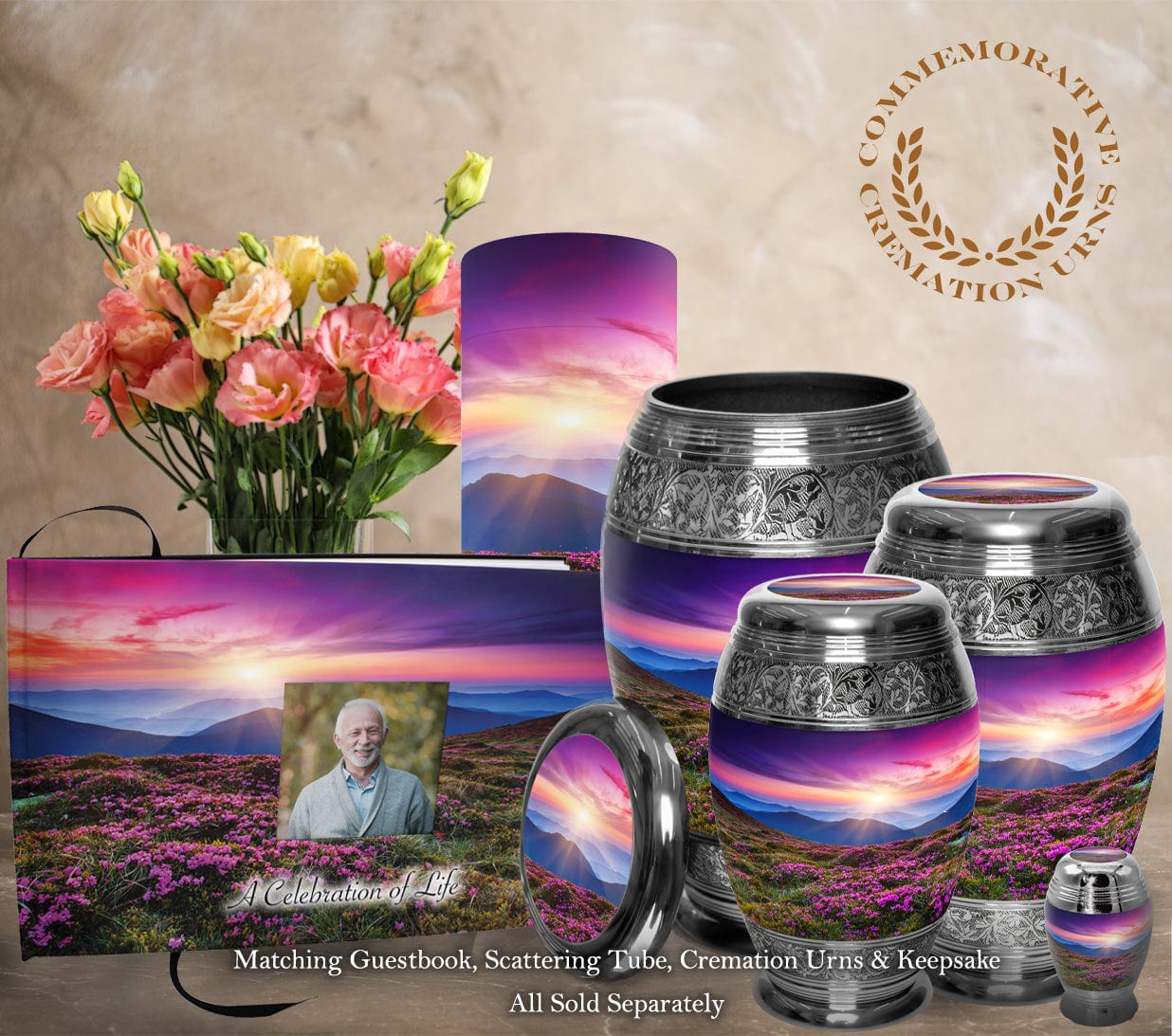Heaven on Earth Cremation Urns for Human Ashes - Large Adult Funeral Urn