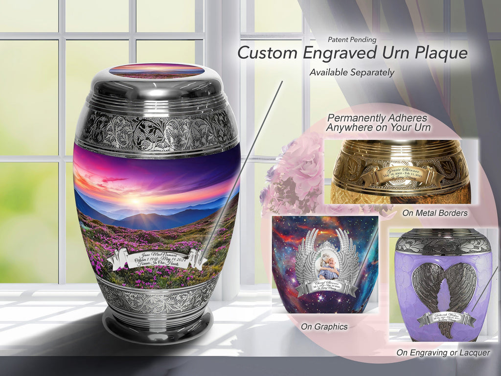 Heaven on Earth Cremation Urns for Human Ashes - Large Adult Funeral Urn