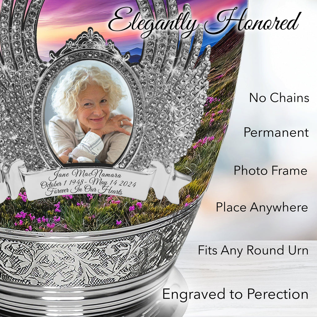 Heaven on Earth Cremation Urns for Human Ashes - Large Adult Funeral Urn
