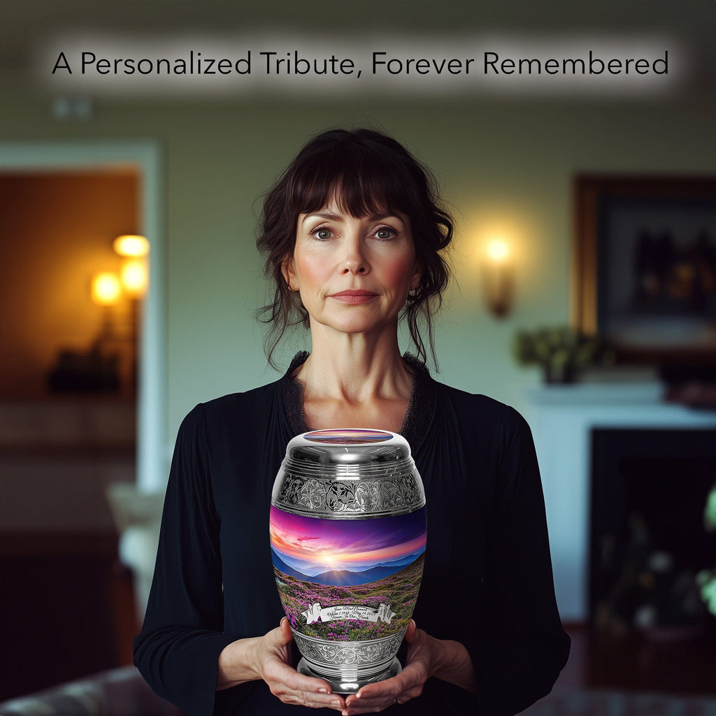 Heaven on Earth Cremation Urns for Human Ashes - Large Adult Funeral Urn